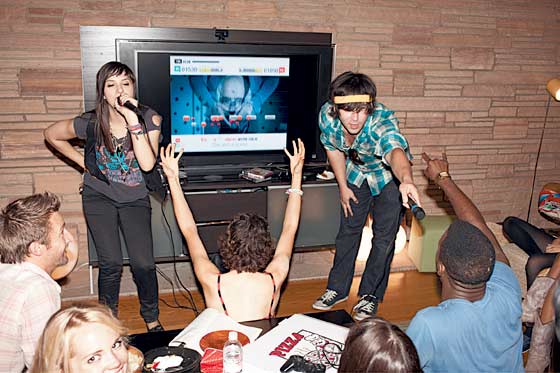 Karaoke, uno de los atractivos virtuales